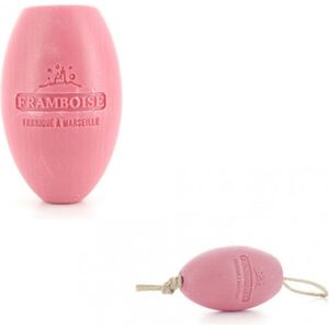 2x Zeepbol savon de marseille framboos 240 gram - la savonette marseillaise - zeepbollen