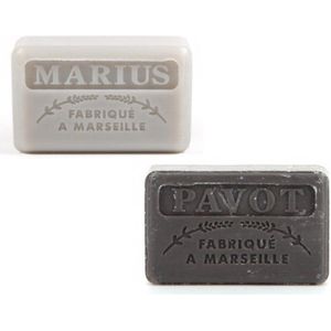 Soap bar set - zeep savon de marseille Marius + opium pavot 2x125 gr. -  mannen zeep - Vaderdag