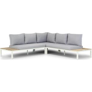 Lifestyle Vero Beach hoekset 3 dlg white /teak