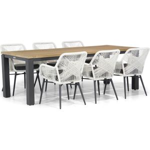 Lifestyle Garden Furniture Advance/Veneto 230 cm dining tuinset 7-delig