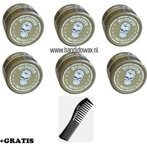 BANDIDO AQUA WAX 3 BROWN 6 STUKS