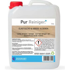 PUR Reiniger | Dweilmiddel | PVC laminaat linoleum marmoleum gietvloeren | 5 Liter | dagelijks onderhoudsmiddel