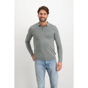 Saint Steve - Berend - Polo - Grijsgroen - Fijn Gebreid