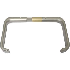 Deurklinken oplegslot, krukstift 9mm, deurdikte 42-53mm RVS (Inox) mat