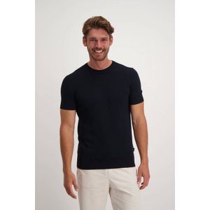 Saint Steve - Gebreid T-shirt - Dark Navy