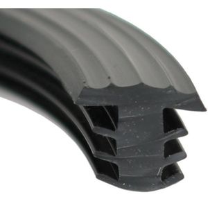 Traptrede profiel Zwart - Antislipprofiel - Trapprofiel - Anti-slip strip - Rol van 25 meter