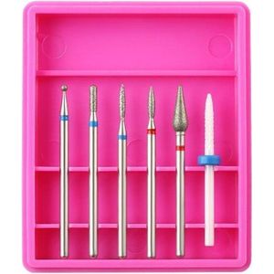 Keramische Frees - Pedicure en Manicure - Keramische Nail Boren Set - 6 Stuks (10)