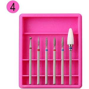 Keramische Frees - Pedicure en Manicure - Keramische Nail Boren Set - 6 Stuks (4)