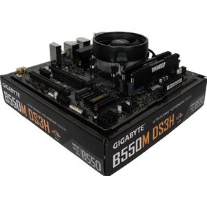 Azerty Upgradekit Gigabyte 5600 - Upgradekit - AMD Ryzen 5 5600 - Gigabyte B550M DS3H - 16 GB 3600 Mhz DDR4