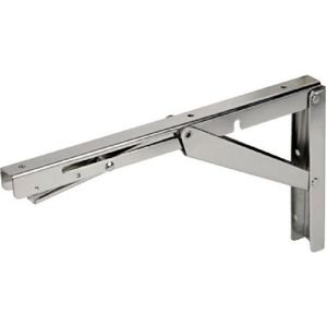 Tafelbladhouder Klapbaar - 150kg - 300mm - RVS 316 (Inox A4)