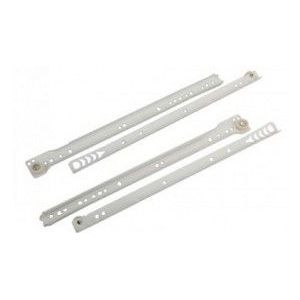 Ladegeleider set0mm - Gedeeltelijk uittrekbaar - 25kg - Wit - Ladegeleiders