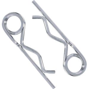 Borgveer 7,0x150mm (2 stuks) - DIN 11024 - RVS 316 - Voor gat 8,0mm