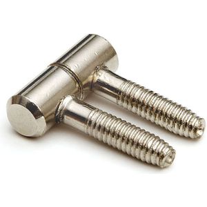 Meubel Inboorpaumelle Mini 25x9mm Vernikkeld