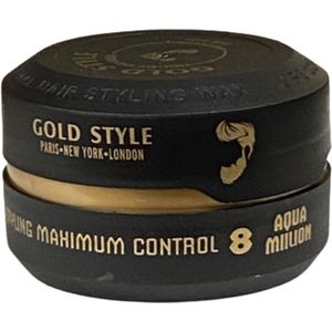 GOLD STYLE AQUA MILLION HAIR STYLING WAX 8 150 ML
