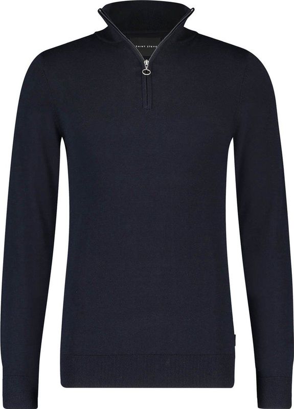 Saint Steve Cas Truien & Vesten Heren - Sweater - Hoodie - Vest- Donkerblauw