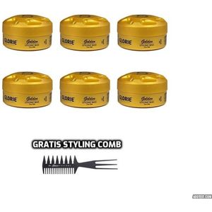 Glorie Styling Wax Firm Hold Golden 6 stuks