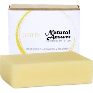 Natuurlijke Conditioner Bar Voor Mannen | Gold | Sandalwood, Cedarwood & Bergamot