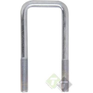 33mm x 50mm U bout - u beugel - kokerklem