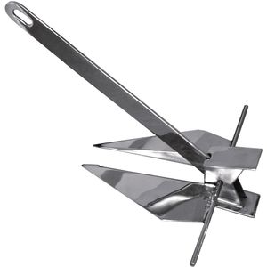 Anker Danforth model 7kg L 630mm B 320mm RVS 316 (Inox A4) Gepolijst