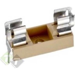 glaszekeringhouder - voor zekering 5 x 20mm - buiszekeringhouder