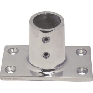 Vlaggenstok railinghouder 78x43mm RVS 316 (Inox A4)