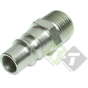 Airpress Insteeknippel, mannelijk, 3/8 duims, Uitwendig draad