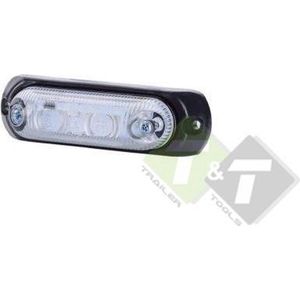 Zijmarkeringslamp, Contourverlichting LED, Wit, 12 tot 24 Volt, Horpol