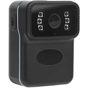 Draagbare Camera, Mini-bodycamera 1080P 25 Fps Nachtzicht Realtime Transmissie voor Video-opname