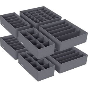MIRA Home - opbergdozen - opbergsysteem - grijs - 32 x 10 x 32 cm