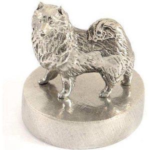 Samojeed met asbestemming - Honden Asbeeld Dieren Urn Voor Uw Geliefde Hond