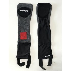 Icetec | Snijvaste Scheen-/Enkelbeschermers - klittenbandsluiting - L/XL - Schaatsen