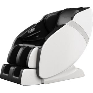 NRG Wellness Massagestoel Deluxe - Shiatsu - 14 rollers - 5 massagetechnieken - Zero Gravity - Elektrisch - Wit