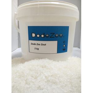 Dode Zee Zout - Mineraalrijk - 5 kg Emmer