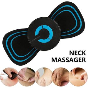 Nek massage apparaat - EMS Mini massage apparaat - Elektronische spierstimulatie massage - Elektromassage - Elektrostimulatiemassage -Nek - Rug - Buik - Spier