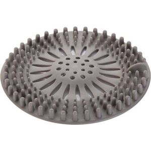 | afvoerplug | Anti haar afvoer stop | anti verstopping | Ontstopper | Handig voor wasbak, keuken, douche en in de badkamer| Gootsteen zeef | Grijs