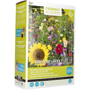 1x Bloemzaden 'Friendly flowers xl - bloemenweide' - BULBi® Bloembollen met bloeigarantie