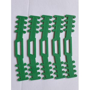EarComfort LUXE 5 stuks groen - medisch getest Earsaver - Ear saver - Mondkapjes dragen zonder pijn en irritatie - mondkapjes houder - earsavers mondmasker - mondkapje beschermstuk - draagband mondmasker - oorbeschermer - strip voor mondkapje
