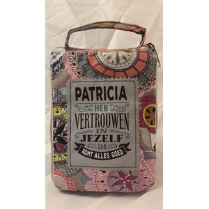 History&heraldry Shopper - met leuke tekst - PATRICIA HEB VERTROUWEN IN JEZELF DAN KOMT ALLES GOED