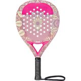 Padelracket - TUYO - Pink Power - beginner - druppel vorm