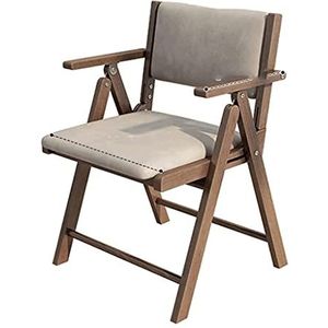 klapstoel Pu lederen klapstoel Ergonomische stoel met hoge elastische spons Evenementenstoel Cafe eetkamerstoelen klapstoel draagbaar