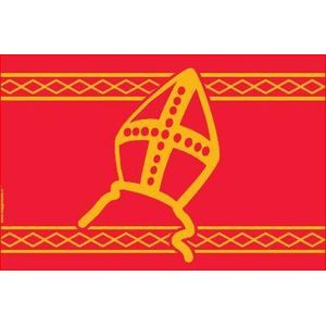 Sinterklaas Vlag 120x180cm - De enige echte