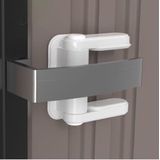 Deur vergrendeling baby - Deurklink - Deurklink vergrendeling - Deurklink bescherming - Kinderbeveiliging - Baby proof - Kinderslot baby -  Baby veiligheid - Deurbeveiliging kind - Wit - Deurklink beveiliging