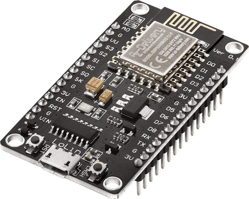 AZDelivery NodeMCU Lolin V3 Module ESP8266 ESP-12E met CH340 WIFI