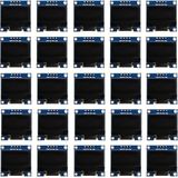 AZDelivery 25 x 0.96 inch OLED 128 x 64 pixels I2C SSD1306 Display compatibel met Arduino en Raspberry Pi Inclusief E-Book!