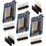 AZDelivery 3 x D1 Mini NodeMcu met ESP8266-12F WLAN-Module CH340G Lua compatibel met Arduino Inclusief E-Book!