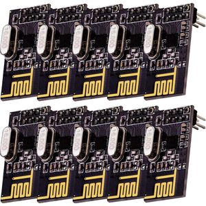 AZDelivery - NRF24L01 - Draadloze Module - 10 stuks - 2,4 GHz - Compatibel met Arduino en Raspberry Pi