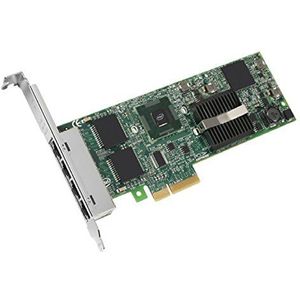 Intel Gigabit ET2 Quad Port server adapter kaart en netwerkadapter – kaarten en netwerkadapter (Intel 82576, 2.5 GT/s, X4 Lane, Category-5 tot 100 m, Windows Server 2012*, Windows 8*, Windows Server 2008 R2*, Windows 7*, Windows Server 2008*, Windows, PCIe v2.2.2.08*. 0 (2e 5GT/s))