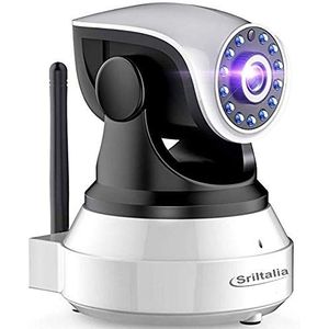 Sricam Italia IP-camera SP017-S, HD bewakingscamera, P2P draadloze 3MP camera, nachtzicht, bewegingsdetectie, SRIHome