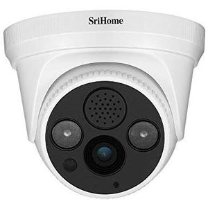 Sricam SriHome SH030 draadloze infrarood IP-camera, wifi, 3,0 megapixel, HD IR Cut Onvif P2P, ondersteunt SD-audio