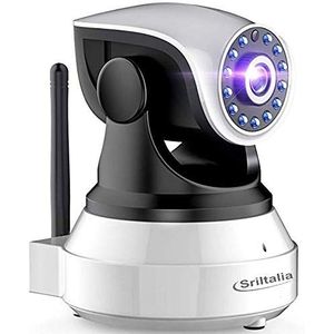 SP017-S Italiaanse IP-camera, draadloos, ONVIF, microSD, alarm tot 128 GB, geen DDNS SRIHOME